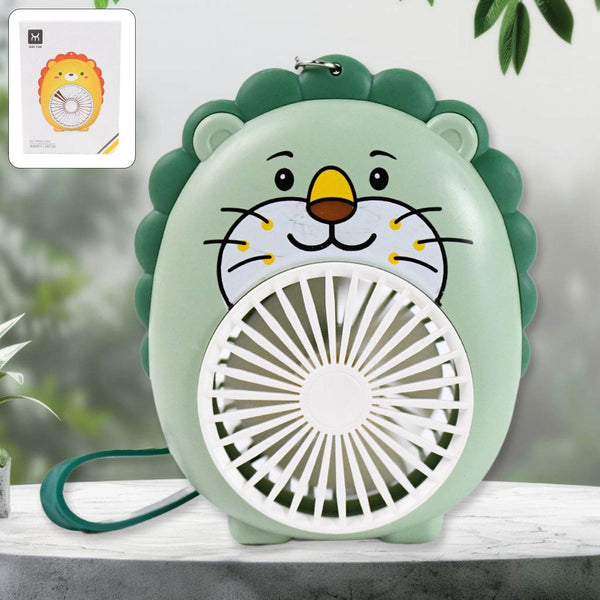 Cartoon USB Handheld Fan Portable Outdoor Mini Desktop Office Fan - dailyneed.life