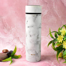 Stainless Steel Temperature Insulated Water Bottle With Marble Pattern (500ml Approx) - dailyneed.life