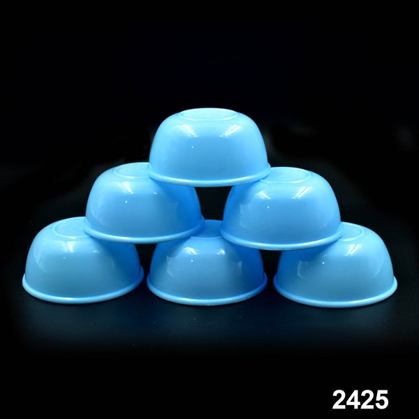 Small Plastic Bowl Set, Microwave Safe Unbreakable, Set of 6 - dailyneed.life