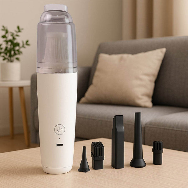 Multipurpose Cordless Rechargeable Mini Handheld Vacuum Cleaner Set - dailyneed.life
