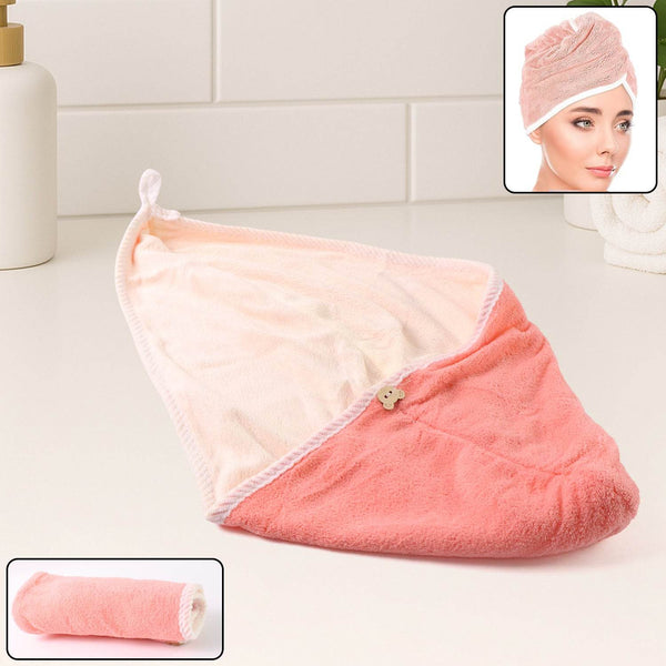 Hair Drying Magic Hair Cap Towel Wrap for Women Bath Towels (1 pc), Hair accessories - dailyneed.life