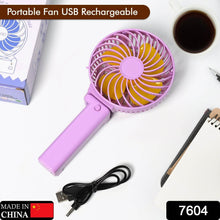 Portable Mini handy Fan & Personal Table Fan | Rechargeable Battery Operated Fan Suitable for Kids, Women, Makeup Artist, Home Office (Battery Not Include) - dailyneed.life