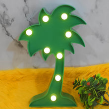 LED Night Light Coconut Tree Light Romantic Table Lamp (1 Pc / Battery Not Included) - dailyneed.life