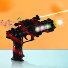 TTG LED Flashing Sound Laser Toy Gun – Battery Operated Space Gun with Lights & Music - dailyneed.life