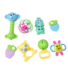 Kinder Rattles Classic Store Plastic Non-Toxic Shake and Grab Ball Baby Rattles & Teethers (8 Pcs Set) - dailyneed.life