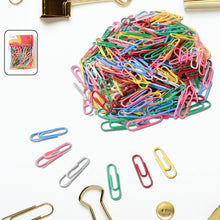 Multicolor-Coated Paper Clips Approx (250Pc Set) - dailyneed.life