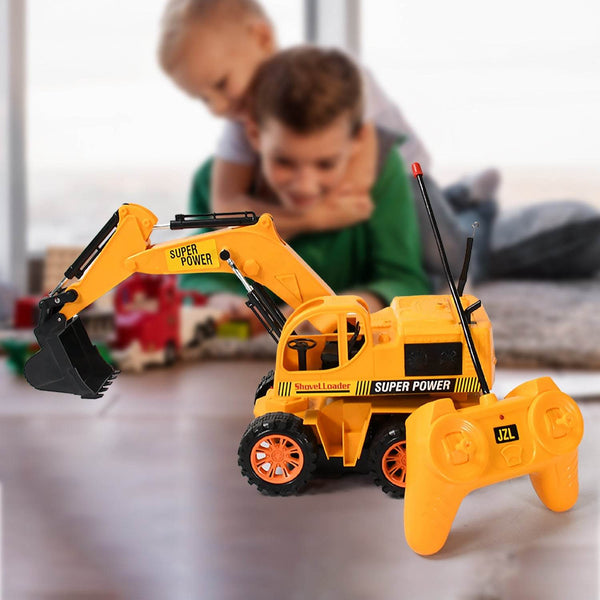 Plastic JCB Construction Toy Remote Control JCB Toys for Kids Boys, Super Power Remote Control JCB Truck Construction Toy (1 Set) - dailyneed.life