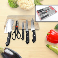 Stainless Steel 6 Piece Kitchen Knife Knives Set For Home Restaurant - dailyneed.life