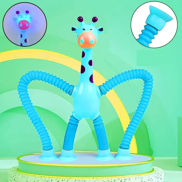 LED Giraffe Telescopic Suction Cup Toys (1 Pc) - dailyneed.life