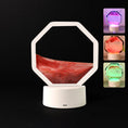 LED Moving Sand Art Table Lamp (1 Set) - dailyneed.life