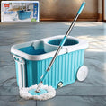 Apex Magic 360° Spin Mop Cleaning System with Stainless Steel Spinner - dailyneed.life
