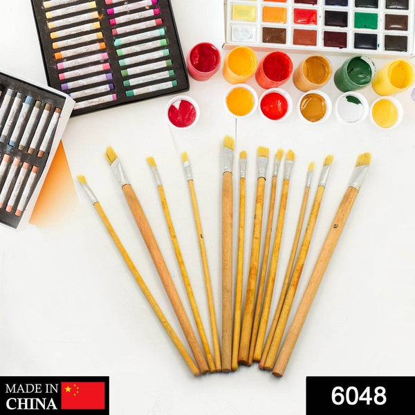 Brown Art Brush Set for Artists (Pack of 12) - dailyneed.life