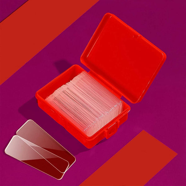 60-Piece (Approx) – Double-Sided Transparent Adhesive Stickers - dailyneed.life