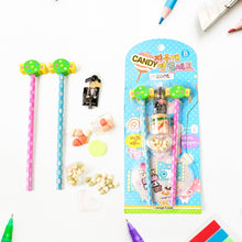 Fun Candy Design Pencil Set with Accessories (1 Set ) - dailyneed.life