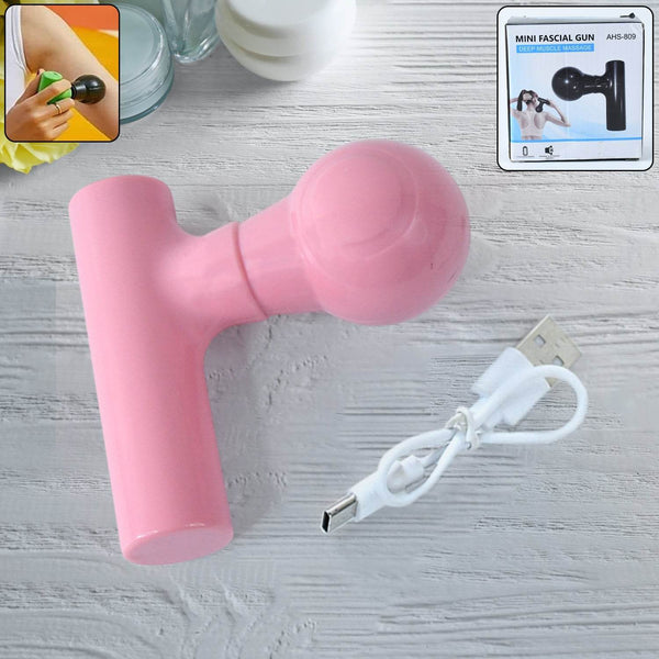Black Mini Pocket Size Massager, Full Body Massager, Cordless One Button Operation for Body Pain & Relaxation - dailyneed.life