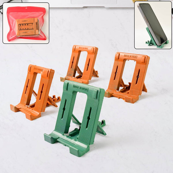 Adjustable 4 Steps Foldable Mobile Stand Holder (4 pc) - dailyneed.life