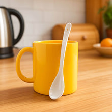 Elegant Ceramic Mug with Matching Spoon - dailyneed.life