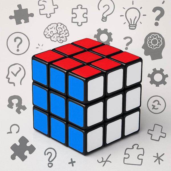3x3x3 Puzzle Cube Multicolor | 3d puzzles game | rubick cube puzzle cubes | - dailyneed.life