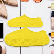 Non-Slip Silicone Rain Reusable Anti skid Waterproof Fordable Boot Shoe Cover (Extra Large Size (XL)/ 1 Pair / Mix Color) - dailyneed.life