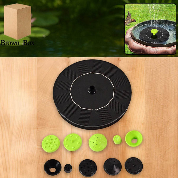 Solar-Powered Garden Fountain Pump 1 Set - dailyneed.life