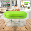 Manual Hand Push Garlic Cutter & Vegetable Chopper (1 pc) - dailyneed.life