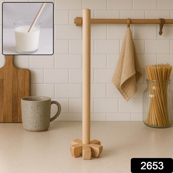 Wooden blender for all kitchen purposes. - dailyneed.life