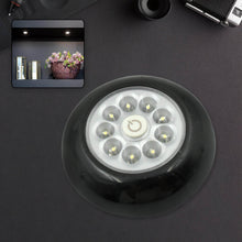 9 LED Touch Light Closet Light Battery Powered Stick-on Anywhere Puck Lights with New Strong Adhesive for Cabinet, Stair, Bedroom, Kitchen Night Light Stick Tap Night ( Battery Not Included / 1 Pc ) - dailyneed.life