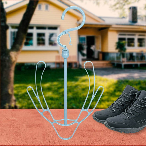 Small Shoes Drying Hanger, Rotatable Shoe Hanging Racks (1pc) - dailyneed.life