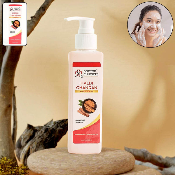 Doctor Chhoices / Choices Haldi Chandan Face Wash 200 ml (1 Pc) - dailyneed.life