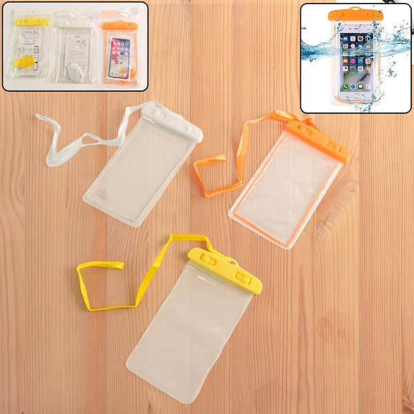 Mobile Waterproof Sealed Transparent Plastic Bag / Pouch Cover for All Mobile Phones - dailyneed.life