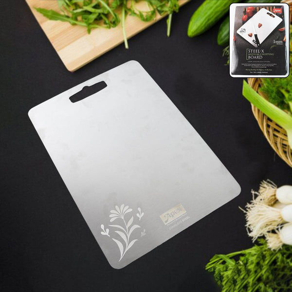 Apex Steel-X Stainless Steel Medium Chopping Board - dailyneed.life