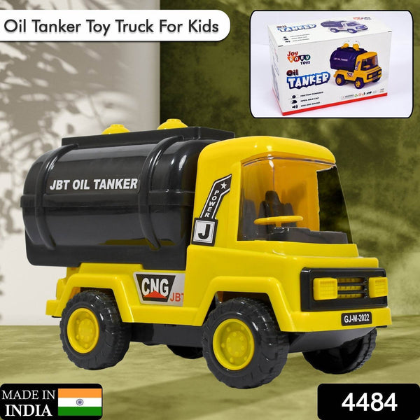Big Heavy Duty Unbreakable Toy Truck with Sound | Friction Powered Oil-Water Tanker - dailyneed.life