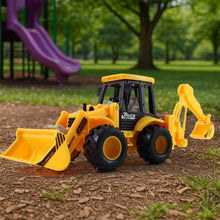 LALA Friction Powered JCB Style Backhoe Loader Construction Toy Truck for Kids (1 Pc) - dailyneed.life