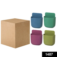Wall Mounted Storage Case with Mobile Phone Charging Holder - dailyneed.life
