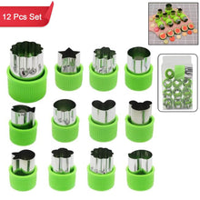 Stainless Steel Cookie Cutter Shapes Set, Baking Cooking Food Decoration (12 Pcs Set) - dailyneed.life