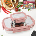 Premium Stainless Steel Leak Proof Air Tight Lunch Boxes (900ML+200ML Approx / 2 Pc Set) - dailyneed.life