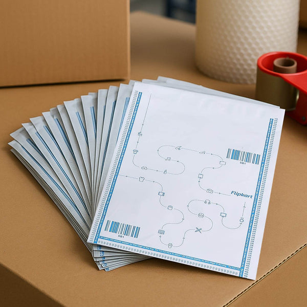 Flipkart Branded Security Courier Bags Small Size, 100 Pcs Set - dailyneed.life