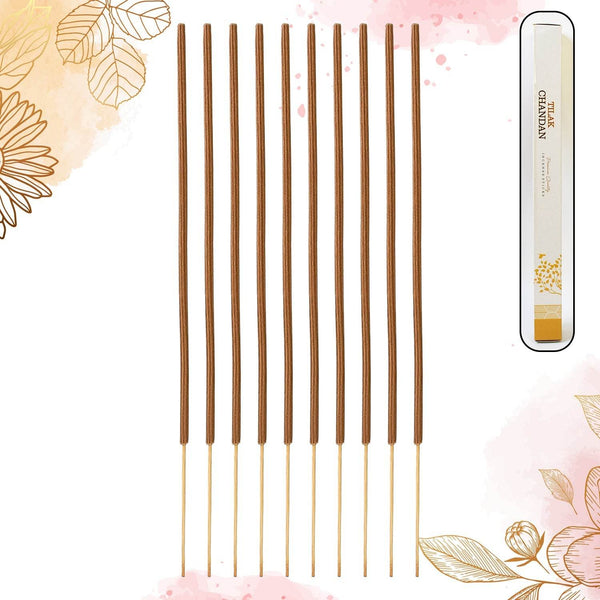 Premium Incense Sticks / Agarbatti for Everyday Use for Home, Office, Meditation and Pooja for Puja, &amp; Other Festive Occassions, Agarbatti (10 Pcs Sticks / 40 Cm / Stand not included / Mix Flavor) - dailyneed.life