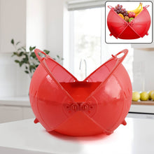Plastic Revolving Multi Functional Rice, Vegetable Fruit Wash Basket Bowl - dailyneed.life
