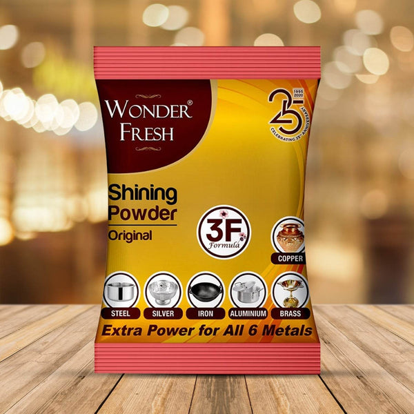 Shining Powder, Cleans and Polishes Copper, Brass, Silver, Aluminum, Iron, and Steel, Removes Tarnish and Oxidation (200 GM) - dailyneed.life