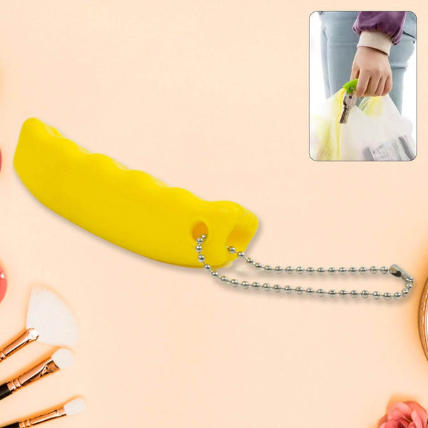 Silicone Portable Bag Device Bag Filter Hand Shopping Bag Carry Tool Key Chain (1 Pc) - dailyneed.life