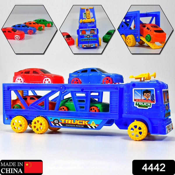 Toy Set Truck with 4 Mini Cars Toy Vehicles for Children - dailyneed.life