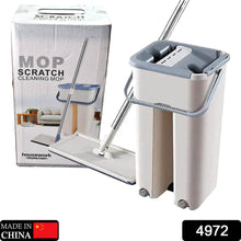 Scratch Cleaning MOP with 2 in 1 SELF Clean WASH Dry Hands Free Flat Mop - dailyneed.life