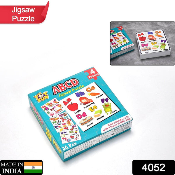 ABC Jigsaw Puzzle Toy for Children (4-Pcs Pack) - dailyneed.life