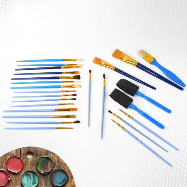 Paint Brushes Set, Artist Paintbrushes (24 Pcs Set) - dailyneed.life