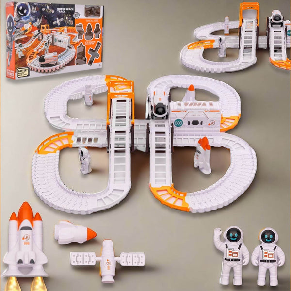 Outer Space Race Track Set for Kids Toys (1 Set) - dailyneed.life