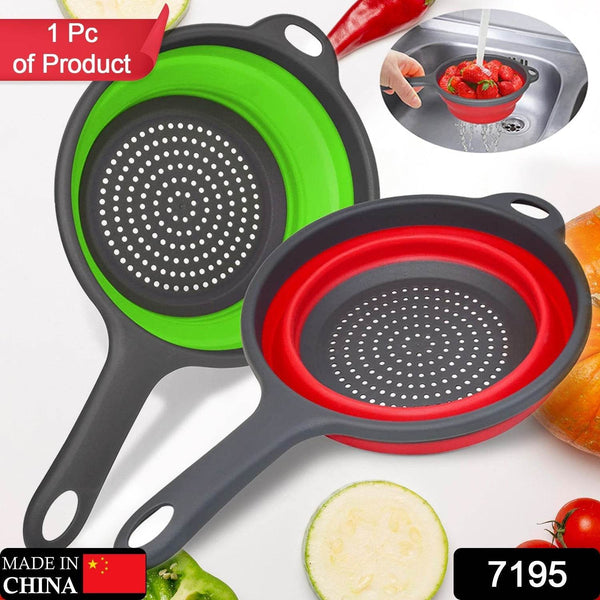 Foldable Silicone Colander for Fruit & Veggies - dailyneed.life