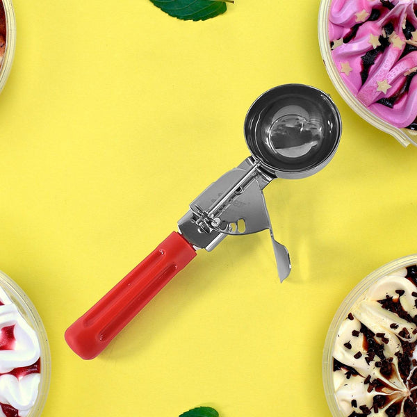 Apex Ice Cream Scoop – 70 ML Stainless Steel Head with Ergonomic Handle (1 Pc) - dailyneed.life
