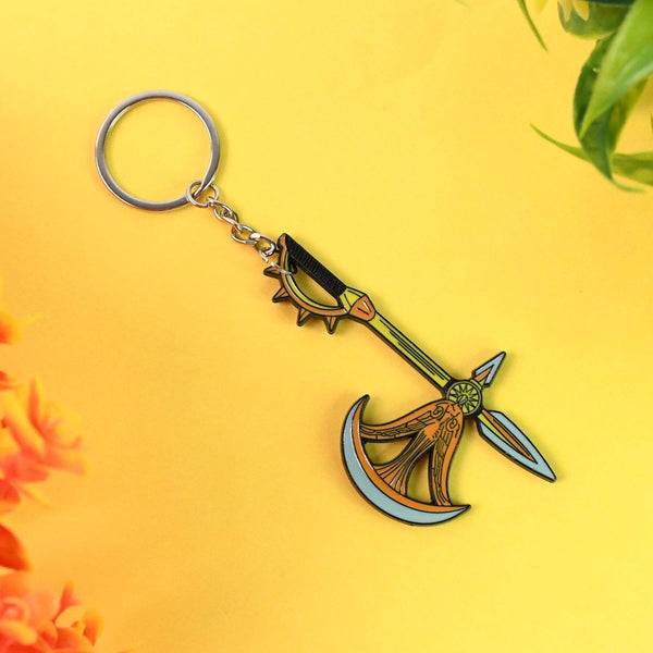 Axe Shape Metal Keychain - Durable & Stylish Accessory (1 Pc) - dailyneed.life