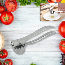 Crush Garlic with Ease: Lightweight Aluminum Garlic Press (1 Pc) - dailyneed.life